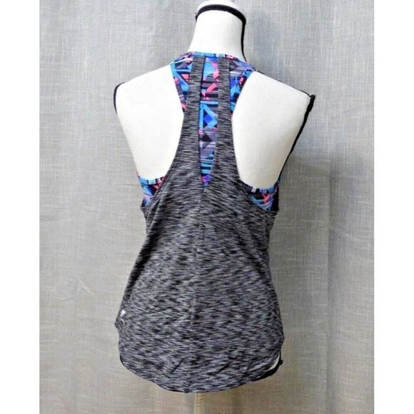 TYR Sport Coral Bay 2-in-1 Tankini, Size S (4/6); Black/Multi - Picture 4 of 8
